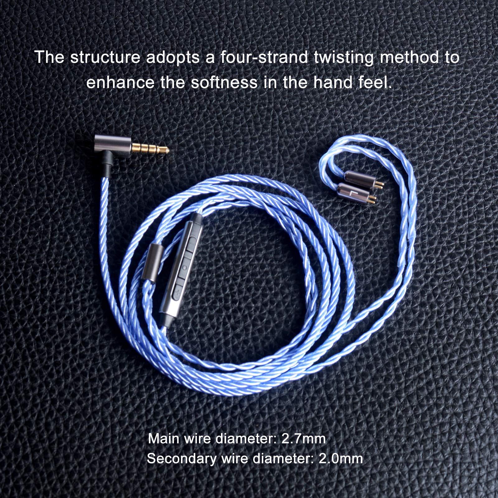 Amazon.com: okcsc Earphone Upgrade Cable,0.78mm 2pin Earbuds